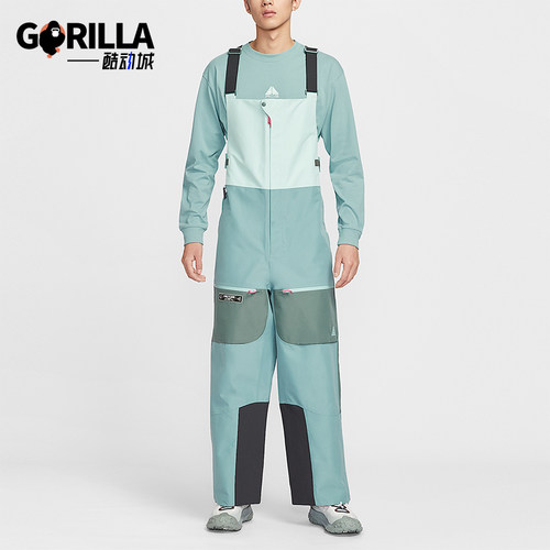 Nike/耐克正品torm-FIT男士滑雪拼接宽松运动背带裤HV1128-353