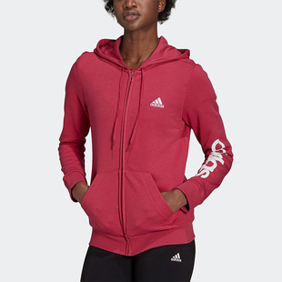 女子休闲运动舒适连帽外套 Adidas 新款 阿迪达斯正品 GL0796 春秋季