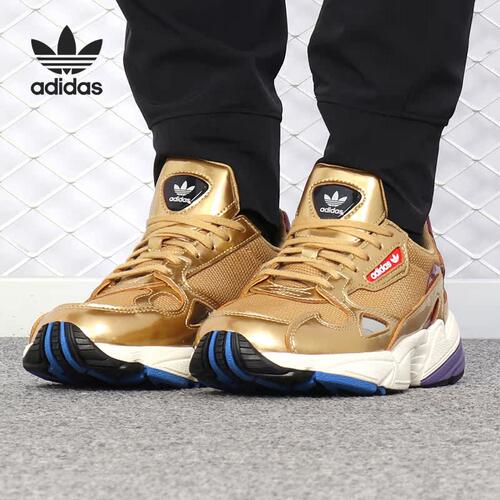 Adidas/阿迪达斯正品FALCON W 女子休闲透气运动经典跑步鞋CG6247