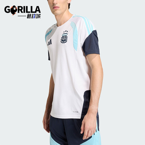 Adidas/阿迪达斯正品2026年男士轻薄透气经典日常短袖T恤JY7029
