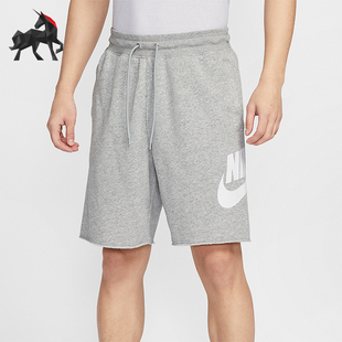 Nike/耐克正品2025 Club男士宽松针织休闲经典透气短裤FQ4951-063