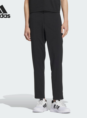 Adidas/阿迪达斯正品2025新款男士运动修身通勤户外长裤KC3086