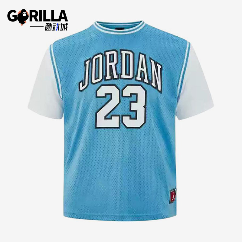 Nike/耐克正品JordanT恤圆领时尚运动短袖经典儿童款HM4772-412