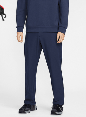 Nike/耐克正品DRI-FIT男士宽松透气针织经典运动长裤HQ6922-451