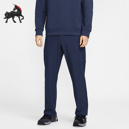 Nike/耐克正品DRI-FIT男士宽松透气针织经典运动长裤HQ6922-451