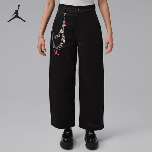Nike/耐克正品JORDAN女士宽松日常休闲舒适弯刀裤IR6307-010