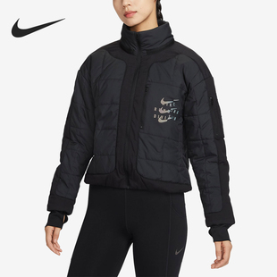 新款 Nike 耐克正品 冬季 防风保暖运动夹克外套FB7822 女子时尚