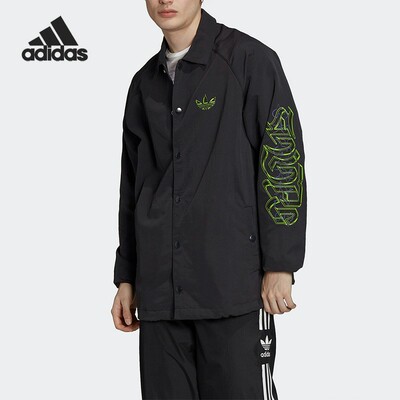 阿迪达斯休闲男子运动外套正品