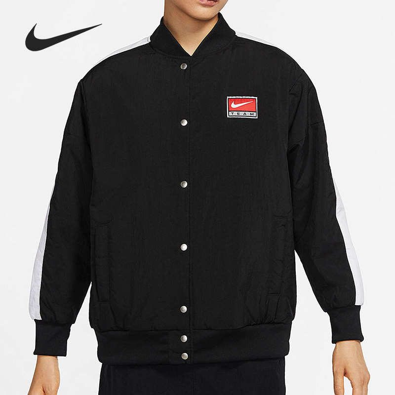 Nike/耐克官方正品秋季新款女子运动休闲棒球服外套DQ6610-010,运动服/休闲服装,运动茄克/外套,淘宝优惠券,粉丝福利购,淘宝优惠卷