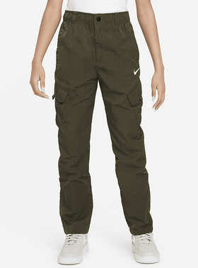Nike/耐克正品 Outdoor Play 大童休闲梭织工装长裤FD3239-325