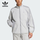 Adidas 梭织立领运动宽松外套JP1138 经典 阿迪达斯正品 三叶草男士