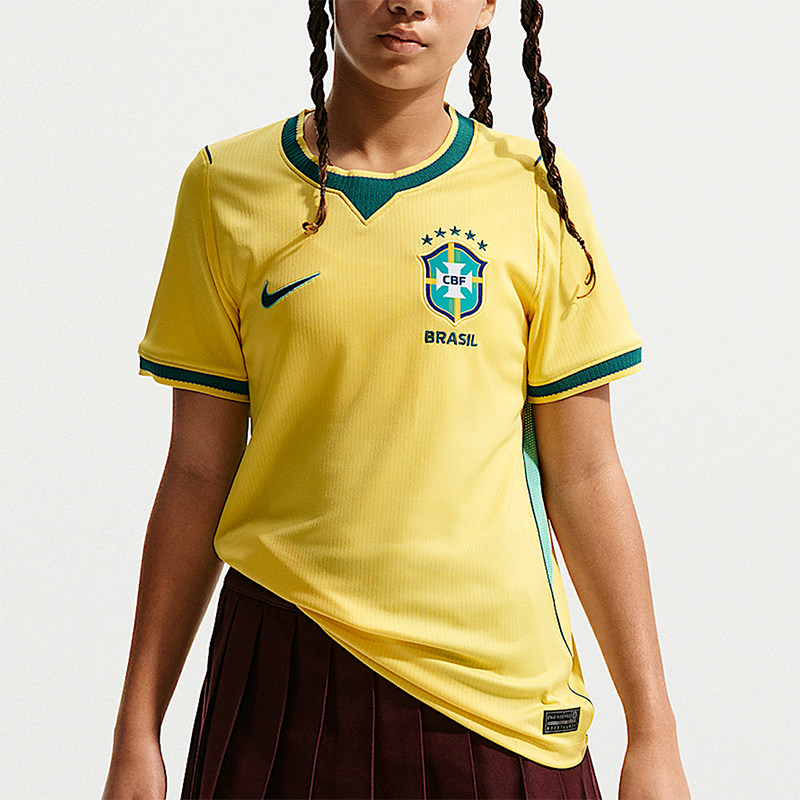 Nike/耐克正品Stadium新款儿童经典黄绿色时尚足球衣IO2231-724