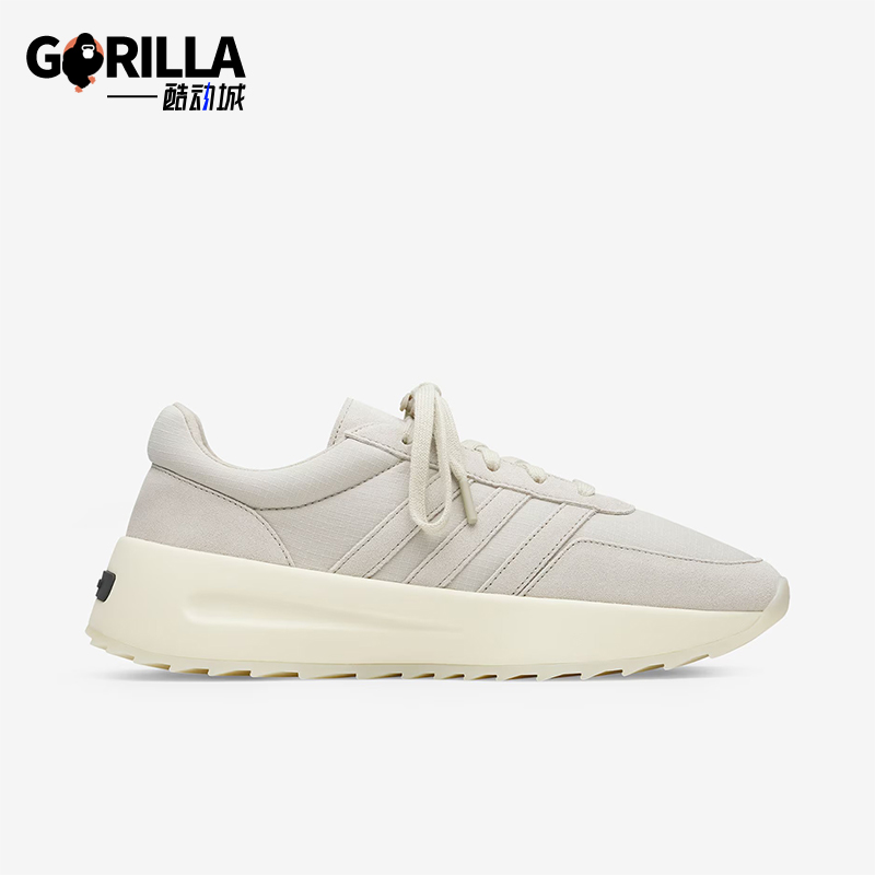 阿迪达斯男士耐磨简约休闲鞋