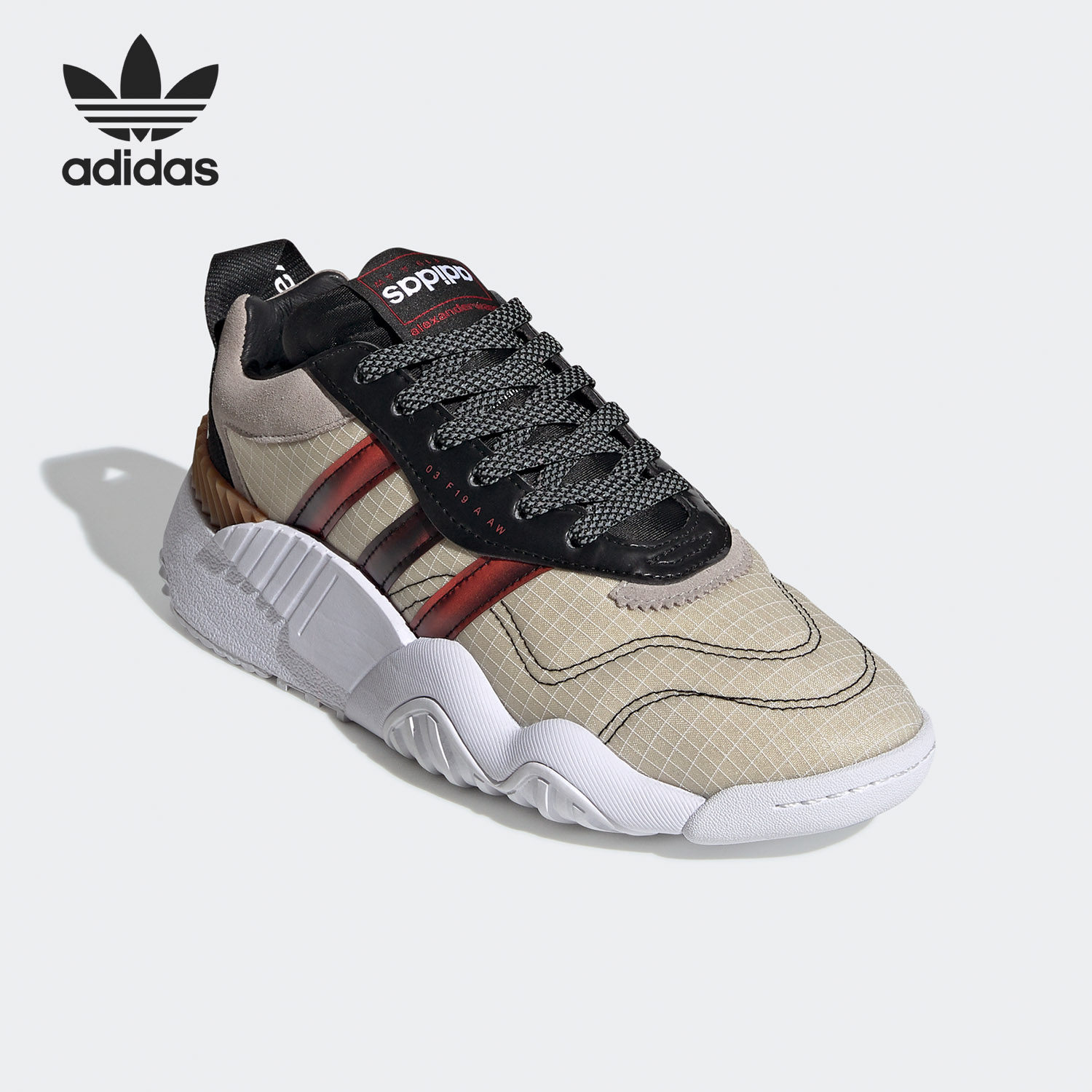 adidas/阿迪达斯正品alexander wang 亚历山大联名款板鞋 fv2914