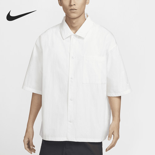 Nike/耐克男士宽松梭织休闲衬衫