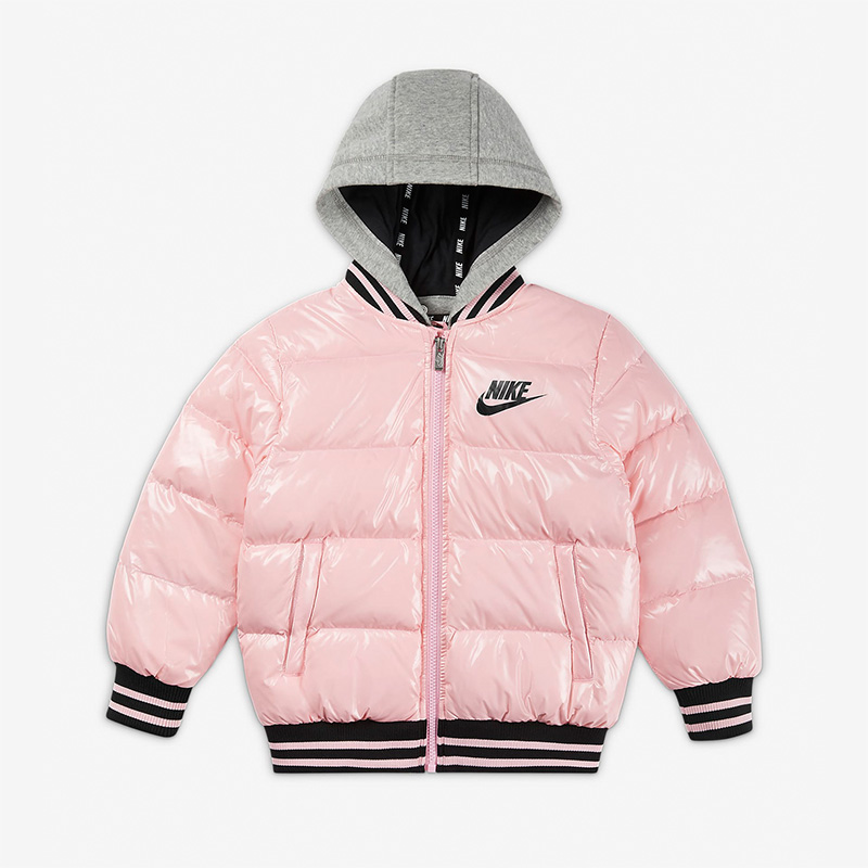 Nike/耐克正品休闲小童时尚潮流运动保暖短款羽绒服 DB7075-654