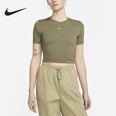 耐克女子休闲运动短款T恤