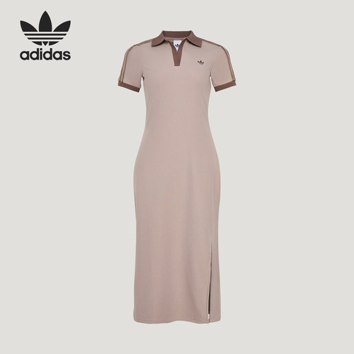 Adidas/阿迪达斯正品三叶草POLODRES新款女经典亲肤连衣裙KY5699