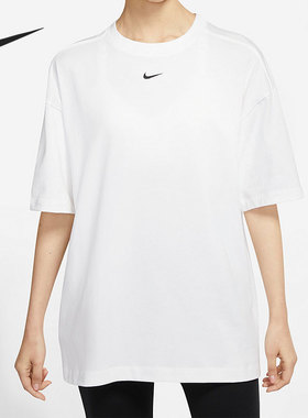 Nike/耐克官方正品女子圆领宽松透气运动休闲短袖T恤 DC5427-100