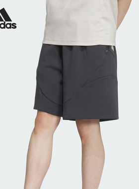 Adidas/阿迪达斯官方正品新款男士简约舒适休闲透气短裤JL9993