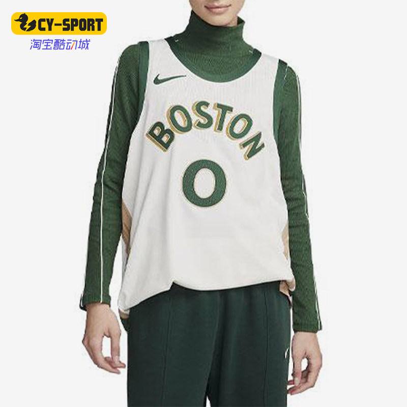 Nike/耐克正品NBA男女复古圆领时尚经典字母篮球背心DX8748-133