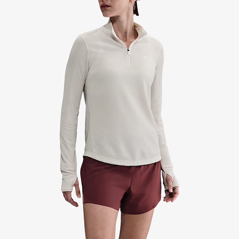 Nike/耐克正品2025女士耐穿立领透气跑步运动长袖上衣HJ2249-030