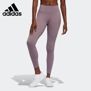 女子休闲运动紧身长裤 Adidas 新款 2020夏季 FL2265 阿迪达斯正品