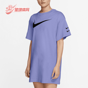 T恤连衣裙CJ3830 Nike 569 女士运动中长款 新款 耐克正品 夏季