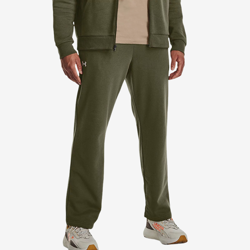 UA/安德玛正品Rival Fleece男子宽松加绒保暖休闲长裤1379868-390