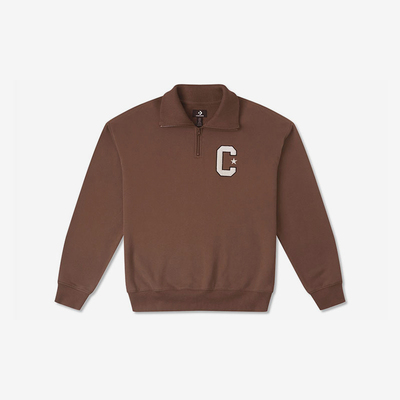 Converse/匡威正品新款男女同款半拉链卫衣套头衫10026553-A02