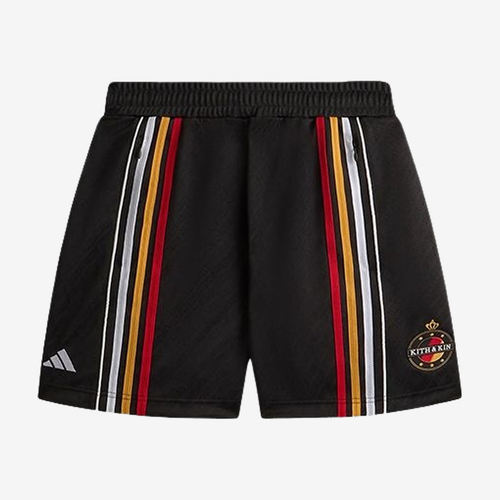 Adidas阿迪达斯正品KITH联名款男女足球运动中长裤/短裤JN3588