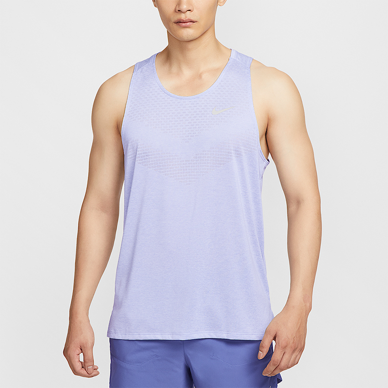 Nike/耐克正品Dri-FIT男士运动轻盈透气跑步T恤背心HV5211-057