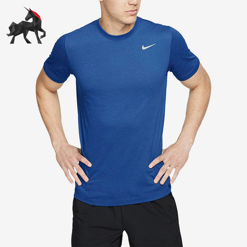 Nike/耐克正品男士运动休闲宽松圆领运动短袖T恤AR6030-476