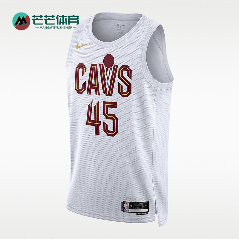 Nike/耐克正品NBASwingman新款男白酒红色经典休闲球衣DN2073-108