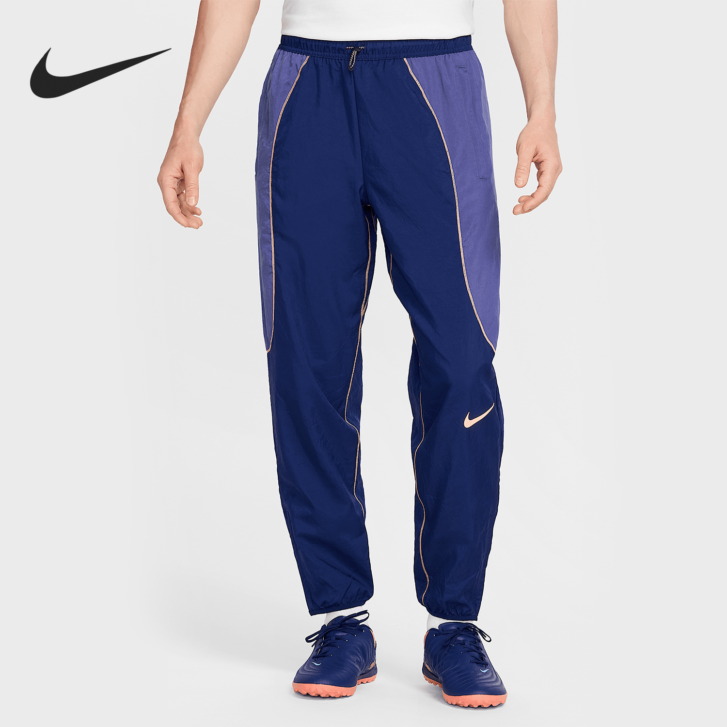 耐克男士梭织足球训练运动长裤