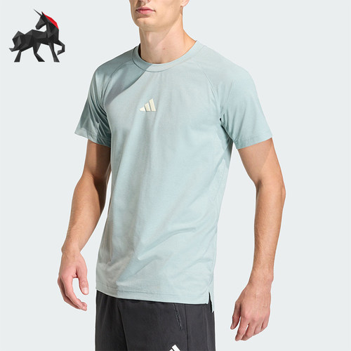 Adidas/阿迪达斯正品TRAINING T-SHIRT男士运动健身短袖T恤HZ9649