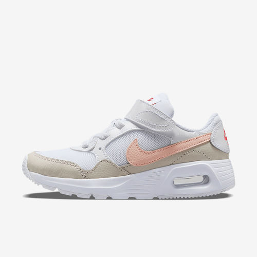 Nike耐克正品Air Max SC小童耐磨透气低帮魔术贴跑步鞋CZ5356-122