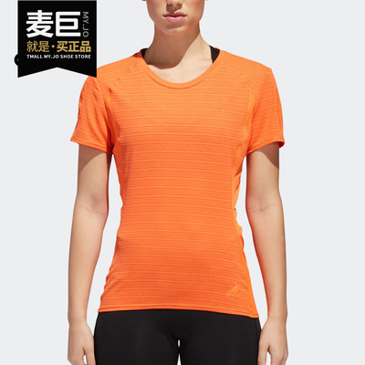 阿迪达斯正品女士运动短袖