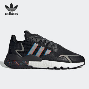 男女反光缓震运动鞋 Adidas JOGGER 三叶草 H01718 阿迪达斯正品