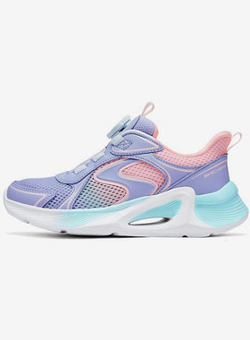 Skechers/斯凯奇正品四季款女童耐磨休闲透气运动鞋319066L-BLCL