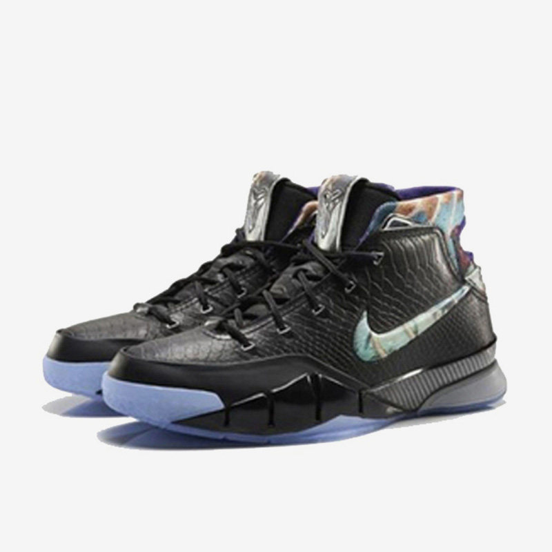 Nike/耐克正品男士皮革减震防滑中帮复古篮球鞋640221-001