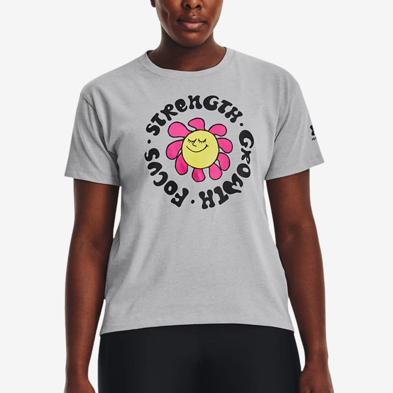 UA/安德玛正品运动女士时尚印花吸湿速干休闲短袖T恤1379117-011,运动服/休闲服装,运动T恤,淘宝优惠券,粉丝福利购,淘宝优惠卷