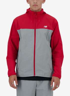 New Balance/NB正品运动男女同款宽松透气夹克外套MJ41506-TRE