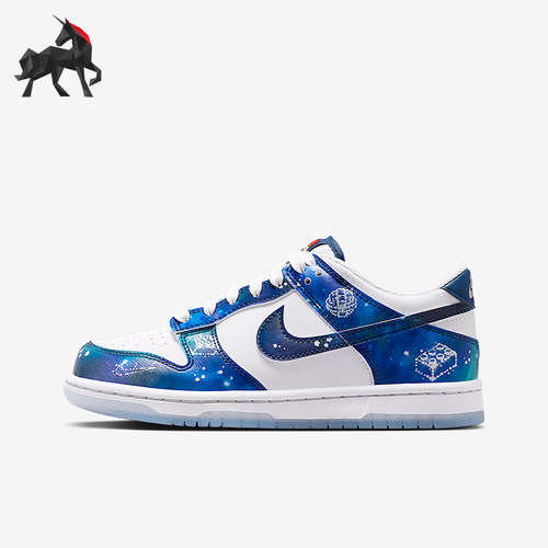 Nike/耐克正品Dunk GS女子大童休闲低帮系带轻便运动鞋IM1448-100