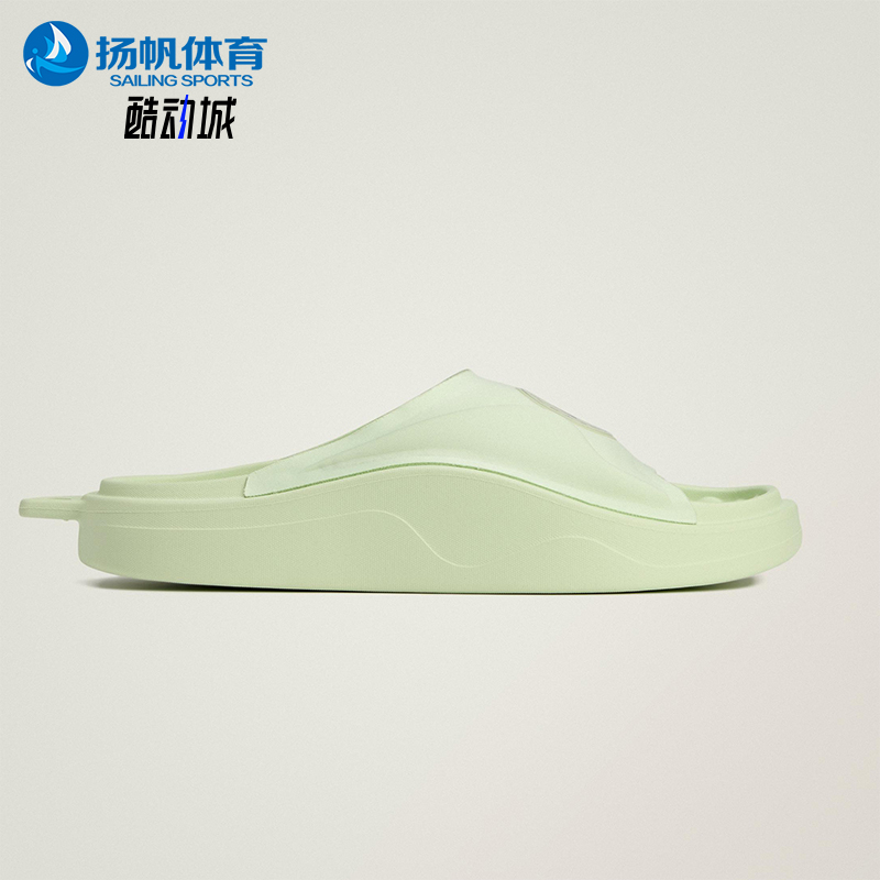 Adidas/阿迪达斯正品SLIDE女士日常透气运动轻便一字拖鞋JI1217