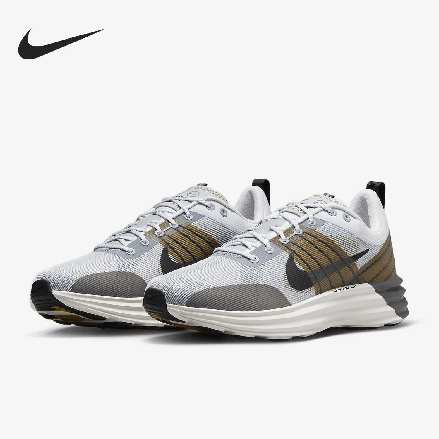 Nike/耐克官方正品Lunar Roam 男士耐磨训练低帮运动鞋DV2440-001
