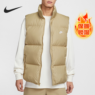 耐克正品 保暖刺绣羽绒马甲IB2978 2025秋季 男士 297 款 Nike