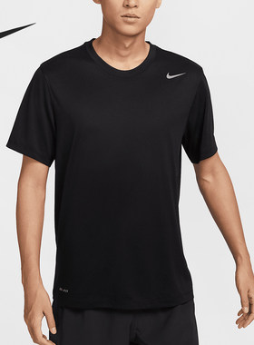 Nike/耐克正品TEAM LEGEND男士针织运动宽松短袖IB8898-010