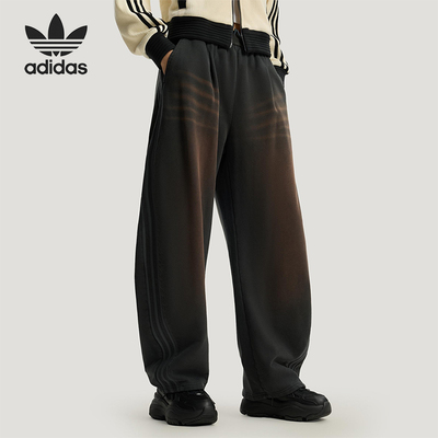 Adidas/阿迪达斯正品三叶草女士耐穿宽松运动休闲日常长裤IA7518