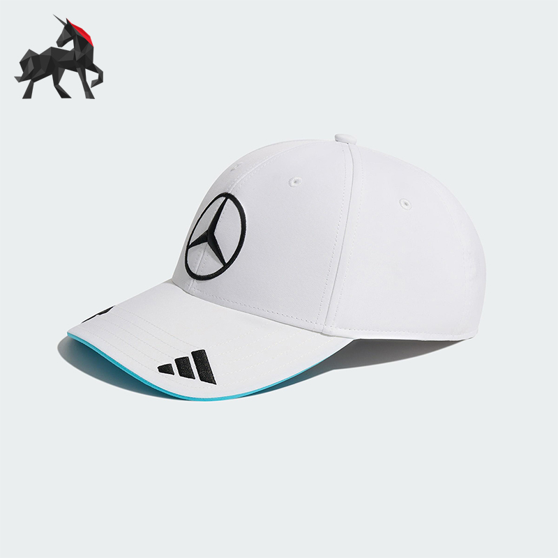 Adidas/阿迪达斯正品AMG男女同款F1车队经典运动简约棒球帽JZ2568